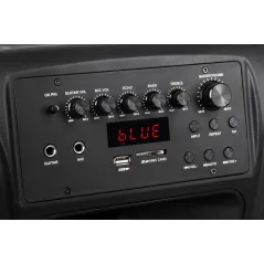 Aktywna kolumna głośnikowa (z 2 mikrofonami bezprzewodowymi UHF, SD, Bluetooth, FM, USB) 40 Watt