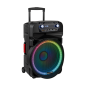 Aktywna kolumna głośnikowa (z 2 mikrofonami bezprzewodowymi UHF, SD, Bluetooth, FM, USB, LED) 60 Watt Aktywna kolumna głośnikowa (z 2 mikrofonami bezprzewodowymi UHF, SD, Bluetooth, FM, USB, LED) 60 Watt