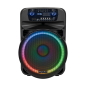 Aktywna kolumna głośnikowa (z 2 mikrofonami bezprzewodowymi UHF, SD, Bluetooth, FM, USB, LED) 60 Watt Aktywna kolumna głośnikowa (z 2 mikrofonami bezprzewodowymi UHF, SD, Bluetooth, FM, USB, LED) 60 Watt