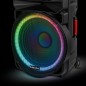 Aktywna kolumna głośnikowa (z 2 mikrofonami bezprzewodowymi UHF, SD, Bluetooth, FM, USB, LED) 60 Watt Aktywna kolumna głośnikowa (z 2 mikrofonami bezprzewodowymi UHF, SD, Bluetooth, FM, USB, LED) 60 Watt