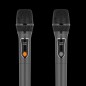 Aktywna kolumna głośnikowa (z 2 mikrofonami bezprzewodowymi UHF, SD, Bluetooth, FM, USB, LED) 60 Watt Aktywna kolumna głośnikowa (z 2 mikrofonami bezprzewodowymi UHF, SD, Bluetooth, FM, USB, LED) 60 Watt