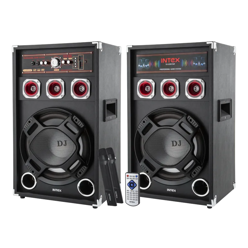 Aktywne kolumny głośnikowe Intex DJ-220K SUF