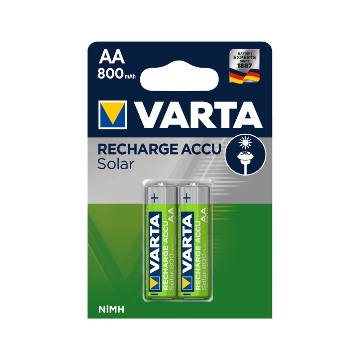 Akumulator VARTA AA NiMH 800mAh SOLAR Akumulator VARTA AA NiMH 800mAh SOLAR