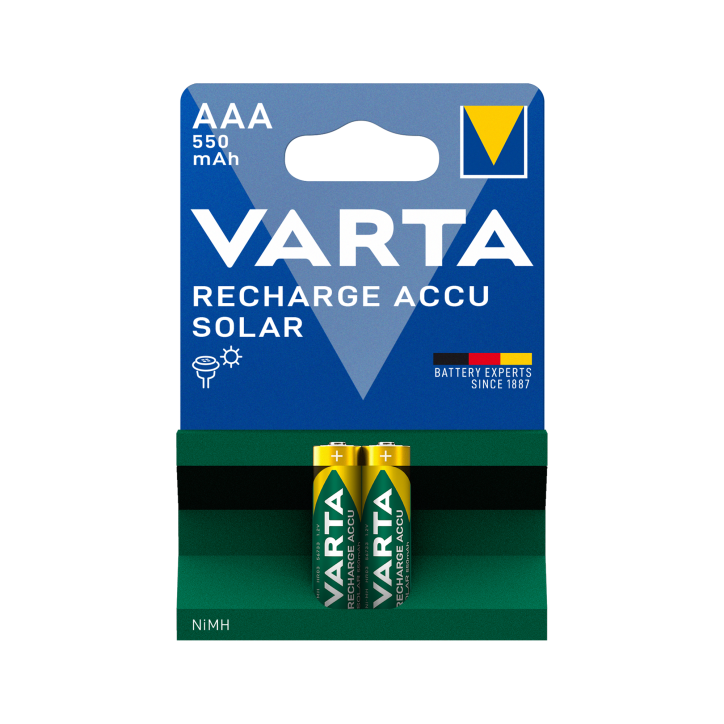 Akumulator VARTA AAA NiMH 550mAh SOLAR Akumulator VARTA AAA NiMH 550mAh SOLAR