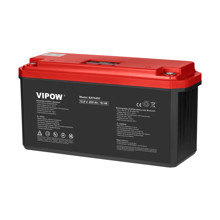 Akumulator żelowy LiFePO4 Bluetooth 200Ah Akumulator żelowy LiFePO4 Bluetooth 200Ah