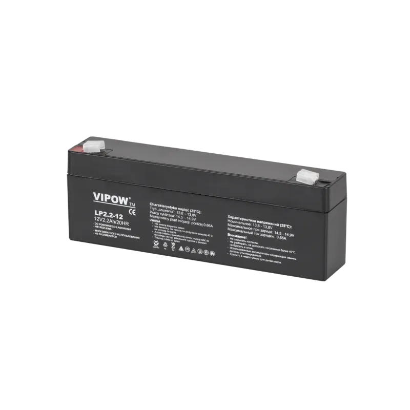 Akumulator żelowy VIPOW 12V 2.2Ah Akumulator żelowy VIPOW 12V 2.2Ah