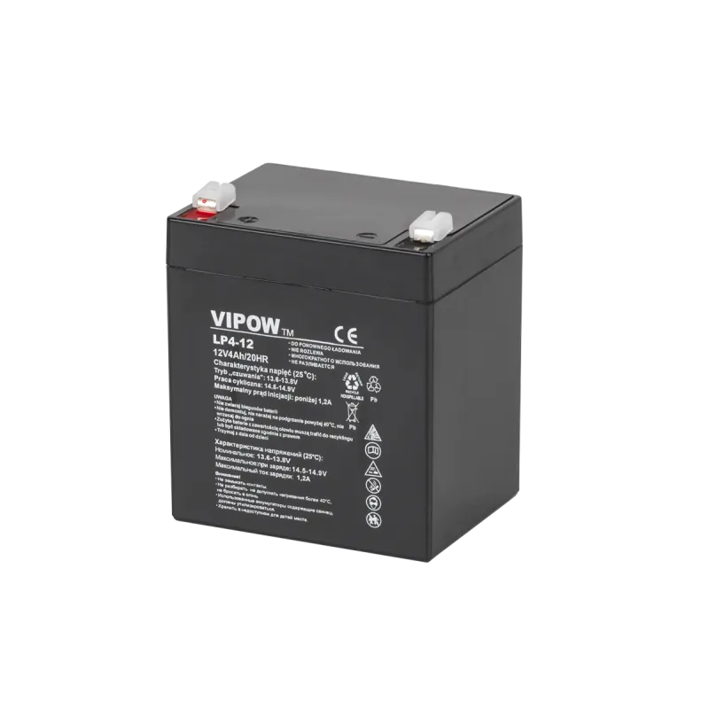 Akumulator żelowy VIPOW 12V 4.0Ah Akumulator żelowy VIPOW 12V 4.0Ah
