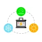 Akumulator żelowy VIPOW 6V 1.3Ah Akumulator żelowy VIPOW 6V 1.3Ah
