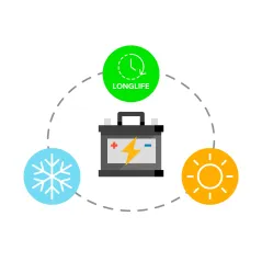 Akumulator żelowy VIPOW 6V 4.5Ah