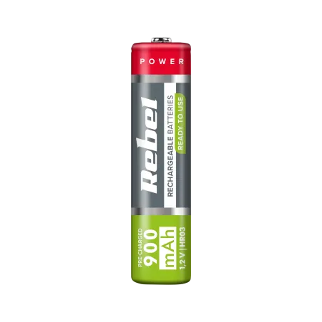 Akumulatorki REBEL HR03 900 mAh Ni-MH 2szt/bl