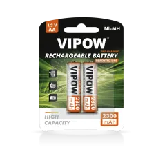 Akumulatorki VIPOW HR6 2300 mAh Ni-MH 2szt/bl RTU