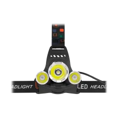 Akumulatorowa lampa czołowa Rebel dużej mocy