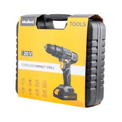 Akumulatorowa wiertarko-wkrętarka udarowa 20V 2A box