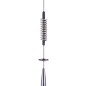 Antena CB Sunker Elite CB 124 montażowa 58cm Antena CB Sunker Elite CB 124 montażowa 58cm