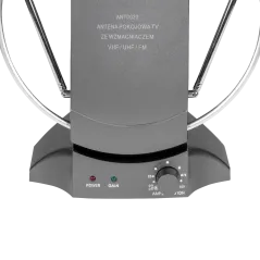 Antena pokojowa TV, FM ze wzmacniaczem