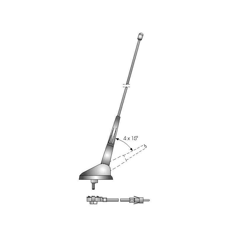 Antena samochodowa UNICON ASp-31.01 Antena samochodowa UNICON ASp-31.01