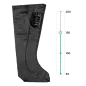Aparat do drenażu limfatycznego na jedną nogę , 5 komór ,bezprzewodowy , REBEL ACTIVE