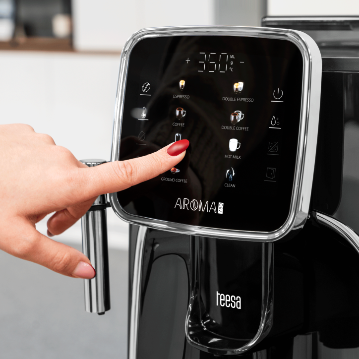 Automatyczny eskpres do kawy z młynkiem TEESA AROMA 750 Automatyczny eskpres do kawy z młynkiem TEESA AROMA 750