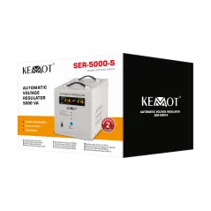 Automatyczny stabilizator napięcia KEMOT SER-5000-S , precyzja 8%