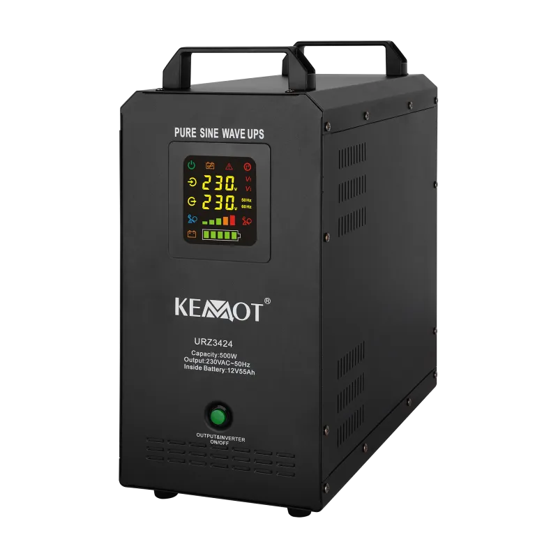 Awaryjne zasilanie KEMOT PROsinus-500S - 500 W Czysta Sinusoida Awaryjne zasilanie KEMOT PROsinus-500S - 500 W Czysta Sinusoida