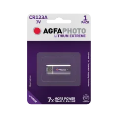 Bateria AgfaPhoto CR123 1szt./blist.