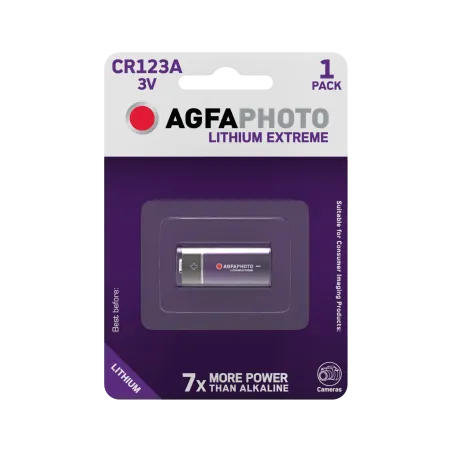 Bateria AgfaPhoto CR123 1szt./blist.