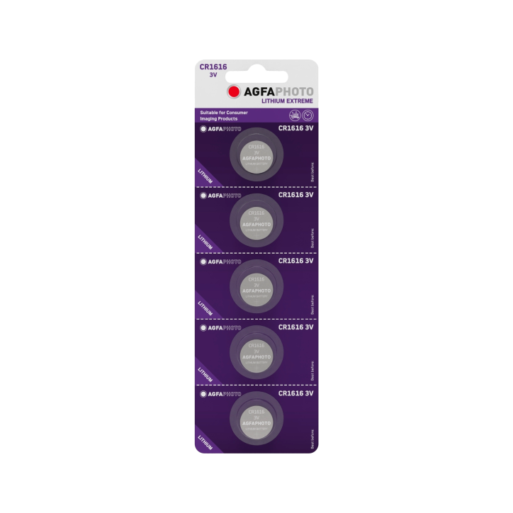 Bateria AgfaPhoto CR1616 5szt./blist. Bateria AgfaPhoto CR1616 5szt./blist.