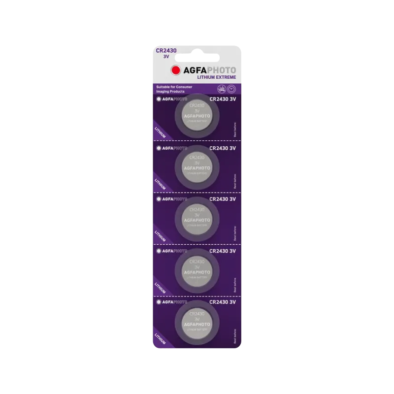 Bateria AgfaPhoto CR2430 5szt./blist.