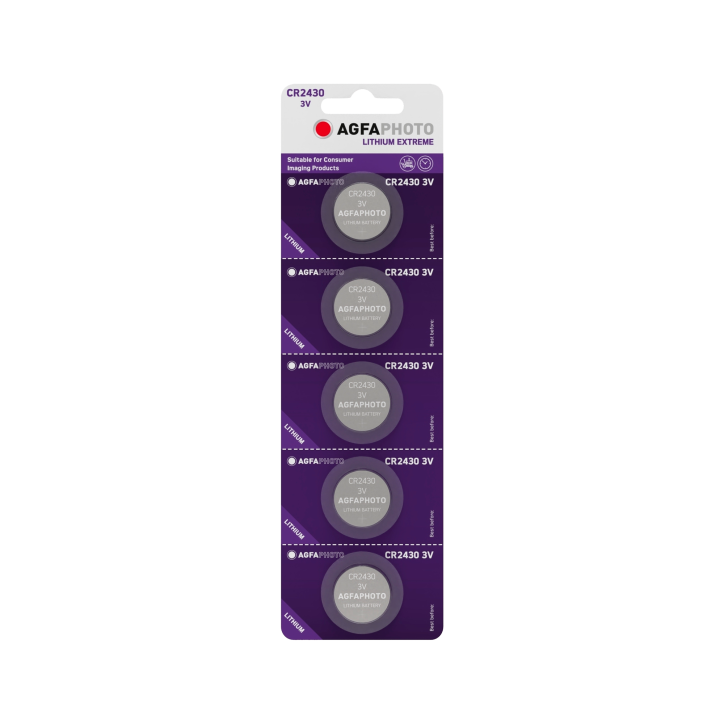 Bateria AgfaPhoto CR2430 5szt./blist. Bateria AgfaPhoto CR2430 5szt./blist.