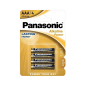 Bateria alkaliczna Panasonic BRONZE LR03 4szt./bl. Bateria alkaliczna Panasonic BRONZE LR03 4szt./bl.
