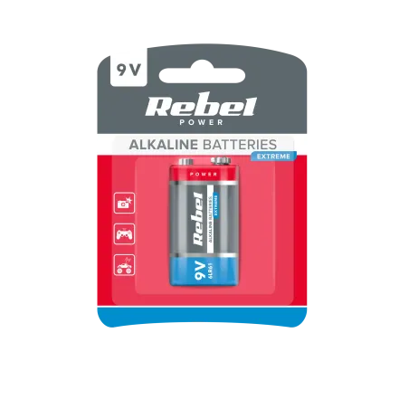 Bateria alkaliczna REBEL EXTREME 9V 6LR6