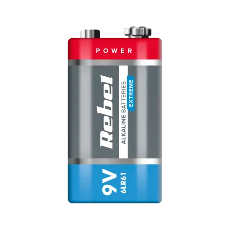 Bateria alkaliczna REBEL EXTREME 9V 6LR6