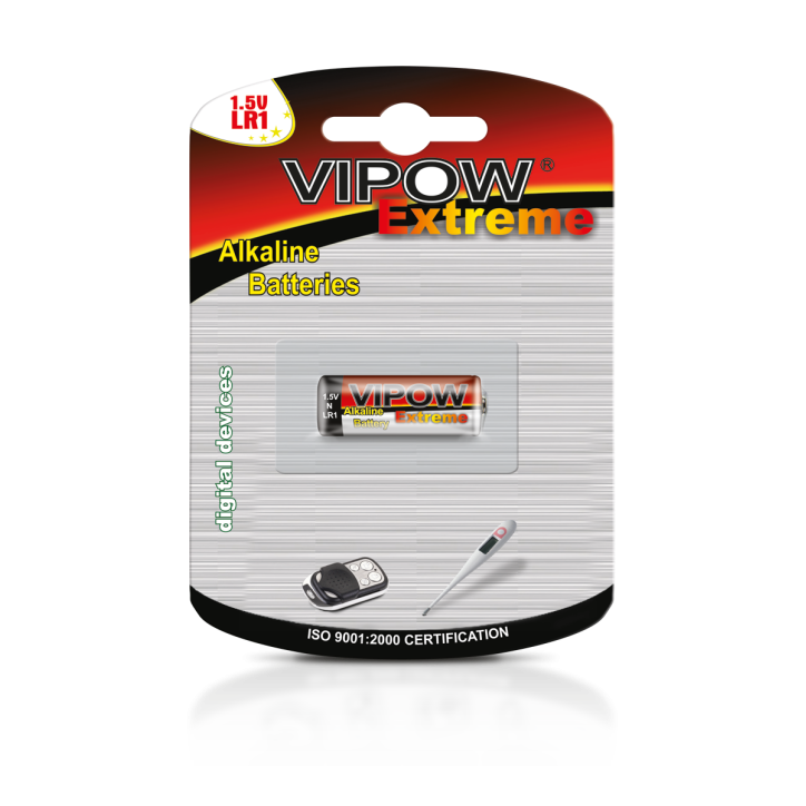 Bateria alkaliczna REBEL EXTREME LR1 1szt/bl Bateria alkaliczna REBEL EXTREME LR1 1szt/bl