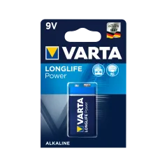 Bateria alkaliczna VARTA 9V LONGLIFE 1szt./bl.