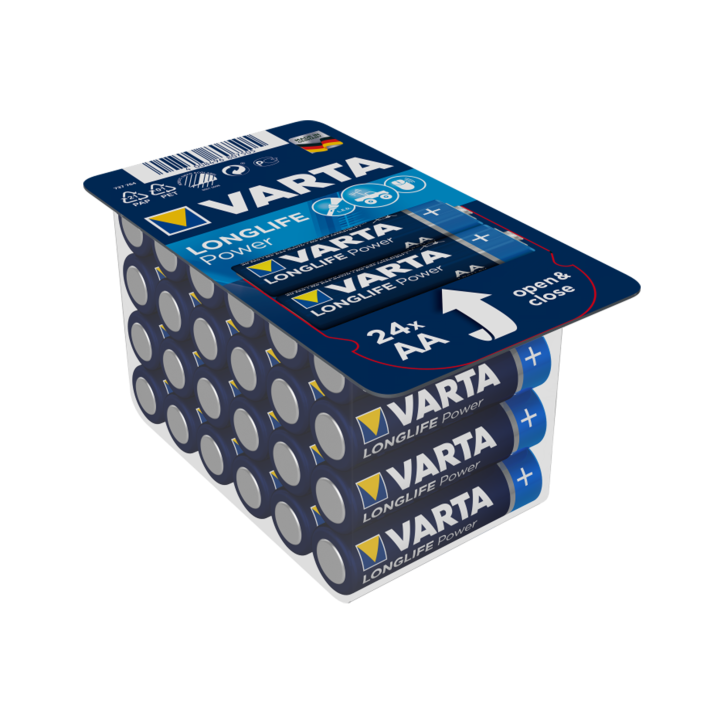 Bateria alkaliczna VARTA LR06 HIGH ENERGY Longlife Power 24szt./box Bateria alkaliczna VARTA LR06 HIGH ENERGY Longlife Power 24szt./box