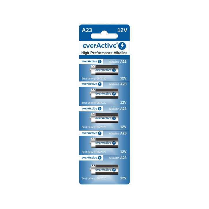 Bateria everActive Alkaline LR23A 5szt/bl. Bateria everActive Alkaline LR23A 5szt/bl.