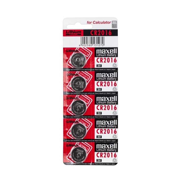 Bateria MAXELL CR2016 5szt./blist. Bateria MAXELL CR2016 5szt./blist.