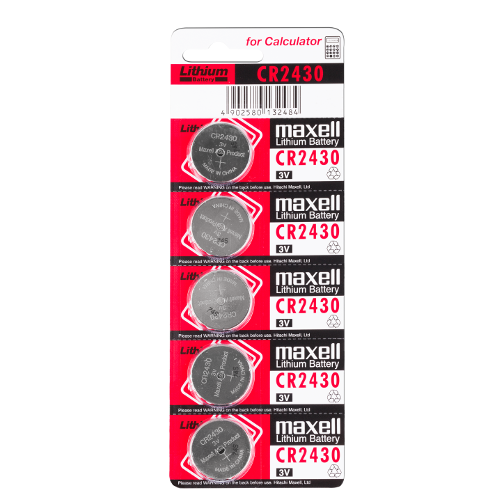 Bateria Maxell CR2430 5szt./bl Bateria Maxell CR2430 5szt./bl