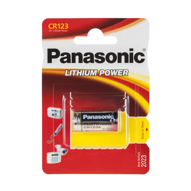 Bateria PANASONIC CR123 1szt/bl