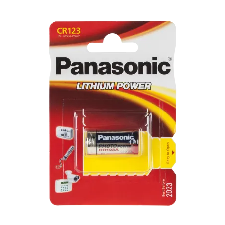 Bateria PANASONIC CR123 1szt/bl