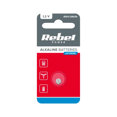 Bateria REBEL EXTREME AG4 1szt/blist.