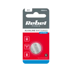 Bateria REBEL EXTREME CR2016 1szt/blist.