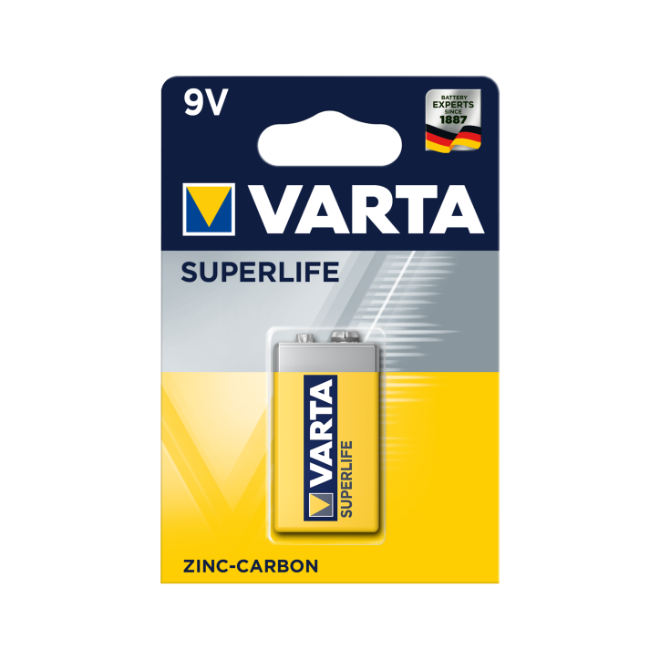 Bateria VARTA 9V SUPERLIFE 1szt./bl. Bateria VARTA 9V SUPERLIFE 1szt./bl.
