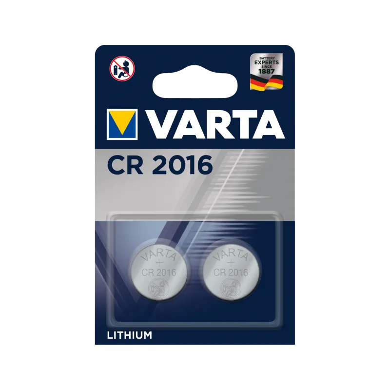 Bateria VARTA CR2016 2szt./bl. Bateria VARTA CR2016 2szt./bl.