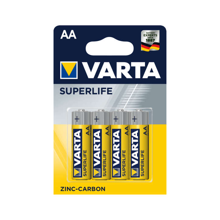 Bateria VARTA R06 SUPERLIFE 4szt./bl. Bateria VARTA R06 SUPERLIFE 4szt./bl.