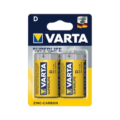 Bateria VARTA R20 SUPERLIFE 2szt./bl.