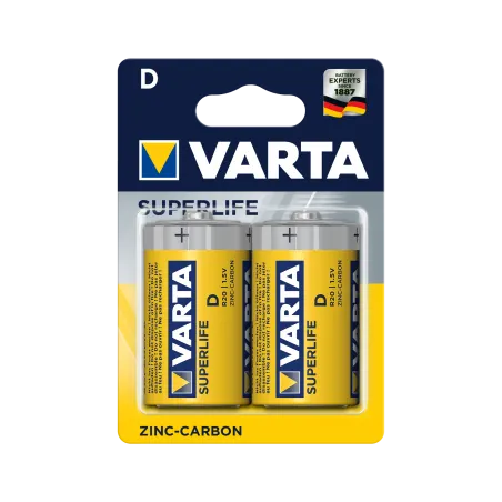 Bateria VARTA R20 SUPERLIFE 2szt./bl.