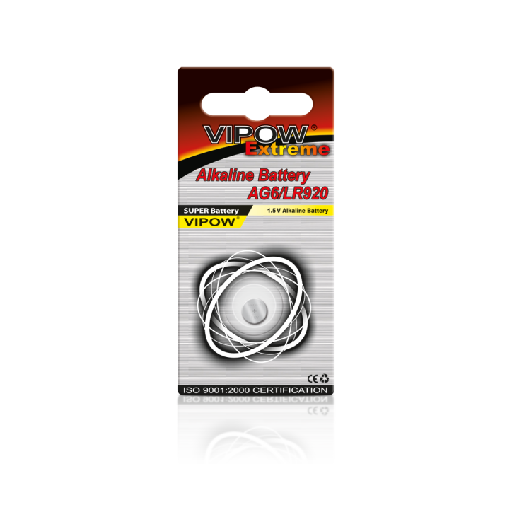 Bateria VIPOW EXTREME AG6 1szt/blist. Bateria VIPOW EXTREME AG6 1szt/blist.