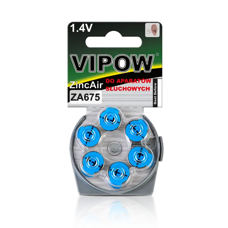 Bateria ZA675 6szt/blist Bateria ZA675 6szt/blist
