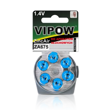Bateria ZA675 6szt/blist